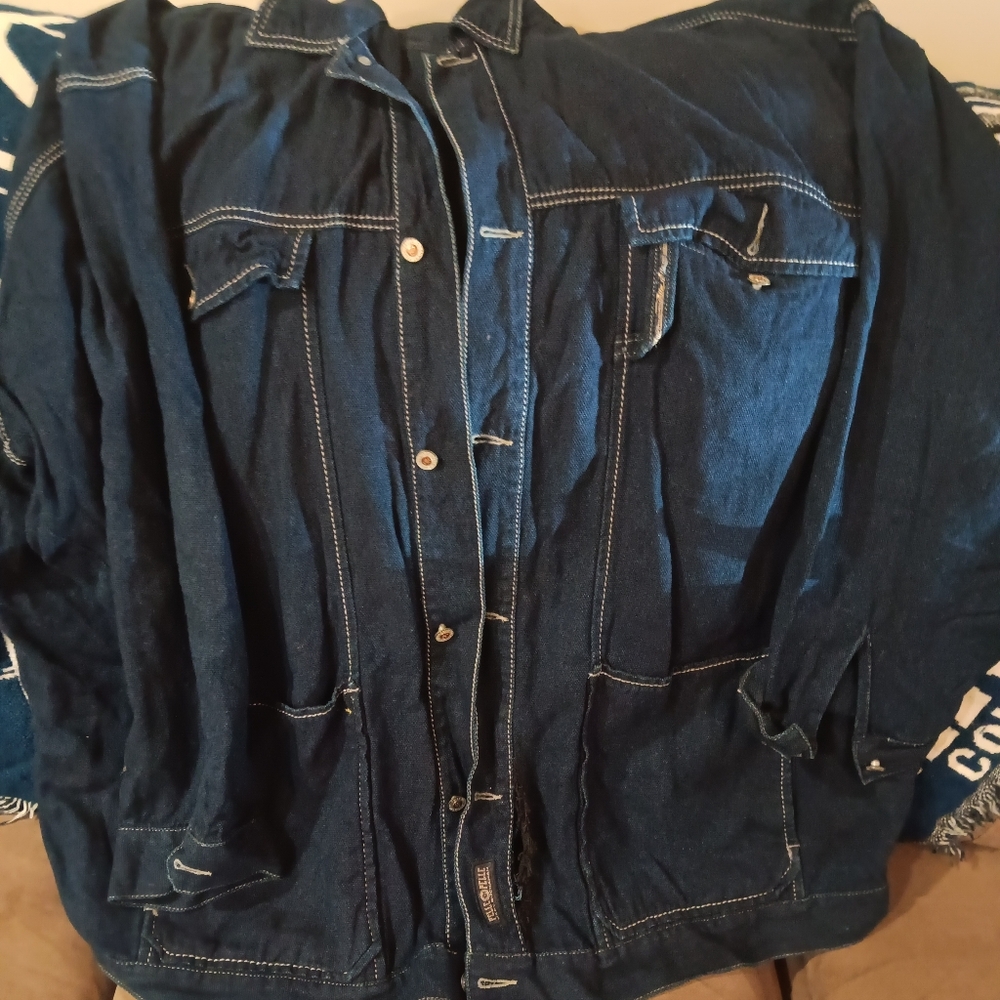 6xl Vintage pelle-pelle jean jacket.